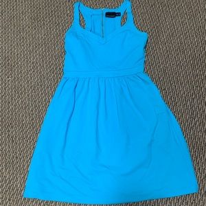 Cynthia rowley blue dress w/ pockets